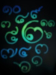 abstract background with circles