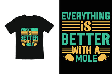 Typography T Shirt Design. Animal quotes t shirt design