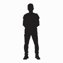 silhouette of a person