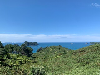 view of the coast of the sea