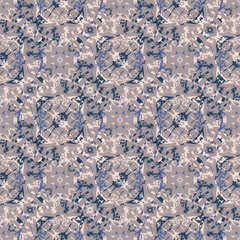 Seamless fractal pattern in vector format for printed fabrics or any other purposes. Every object is grouped base on color so the pattern is editable, tileable and easy to use.