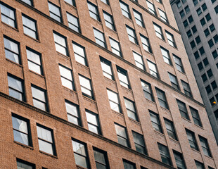 windows of a building in New York City  