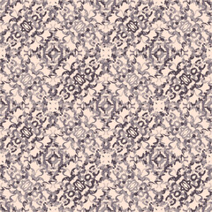 Seamless fractal pattern in vector format for printed fabrics or any other purposes. Every object is grouped base on color so the pattern is editable, tileable and easy to use.