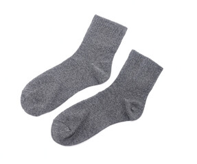 fashion socks isolated on a white background