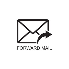 forward mail icon , message icon