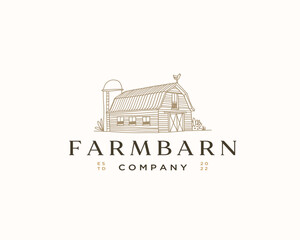 Barn Farm Logo Template
