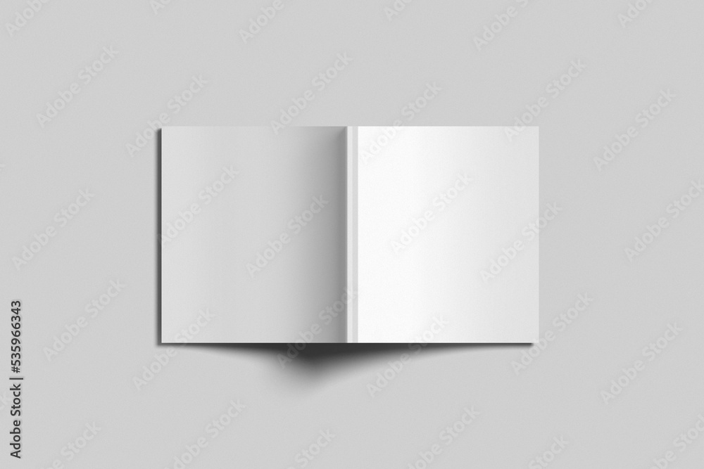 Wall mural Square book, magazine, catalog, brochure mockup