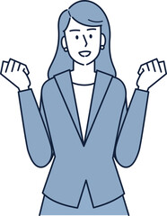 頑張る人を応援するキャリアウーマン