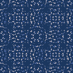 Seamless fractal pattern in vector format for printed fabrics or any other purposes. Every object is grouped base on color so the pattern is editable, tileable and easy to use.