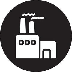 factory glyph icon