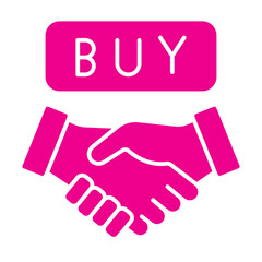 Obraz premium purchase gradient icon