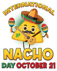 International Nacho Day Banner Design