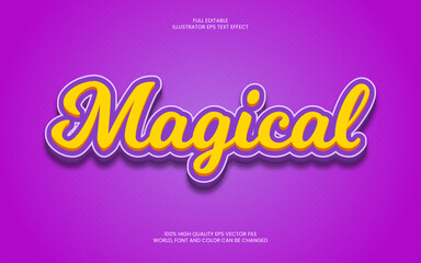 Magical Text Effect