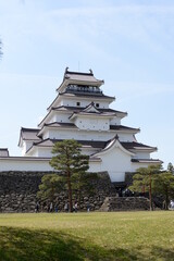 Fototapeta premium 会津鶴ヶ城