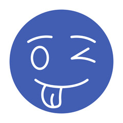 Crazy Multicolor Glyph Icon