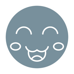 Cute Multicolor Glyph Icon