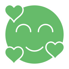 Loved Multicolor Glyph Icon