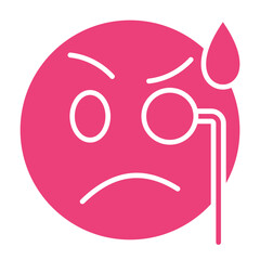 Monocle Multicolor Glyph Icon