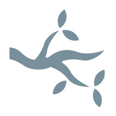 Branch Multicolor Glyph Icon