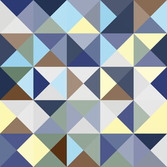 Abstract geometric Bauhaus pattern design. Vector circle, triangle and square lines color art design. Colorful Bauhaus background pattern. 