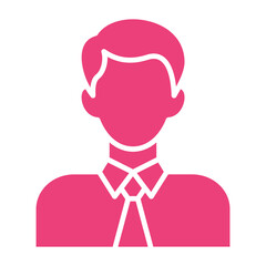 Employee Multicolor Glyph Icon