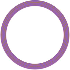 Shining circle frame Transparent Background