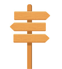 wooden sign board illustration	