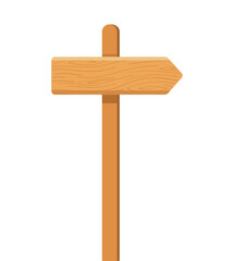 wooden sign board illustration	