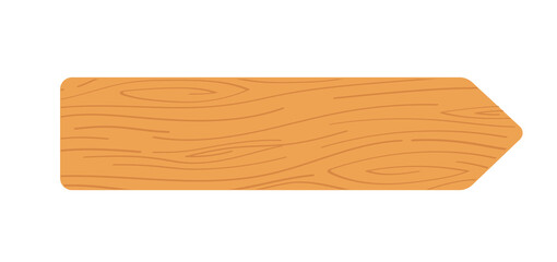 wooden sign board illustration