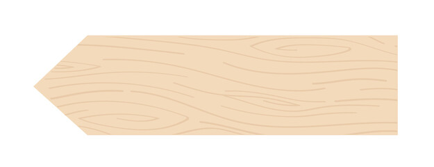 wooden sign board illustration