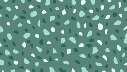 Terrazzo background blue and green abstract simple vector