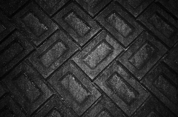 長方形のブロック塀