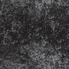 Fototapeta na wymiar black grey scratch concrete effect suede velvet fabric seamless vector pattern design 