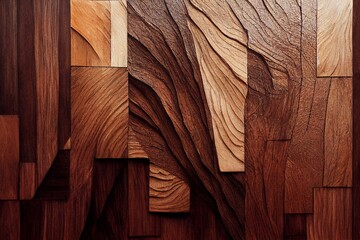 Mixed wood texture abstract background