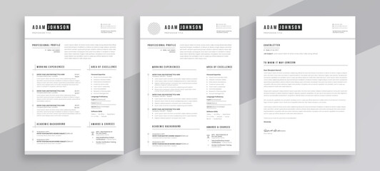 Clean Resume CV Template