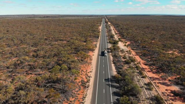 Stuart Highway in the Outback, Australia