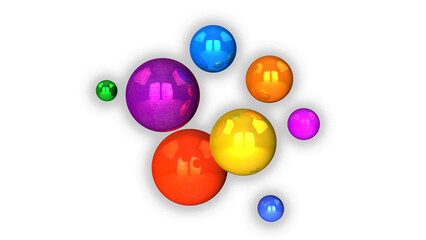 colorful balls