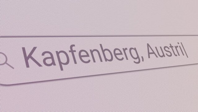 Search Bar Kapfenberg Austria 
Close Up Single Line Typing Text Box Layout Web Database Browser Engine Concept