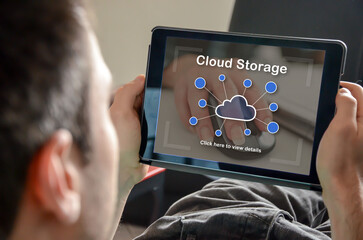 Concept of cloud storage