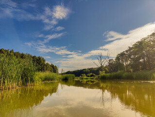 Bikerafting - rzeka Obra