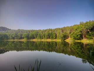 Fototapeta na wymiar Międzyrzecz - Jezioro Czarne