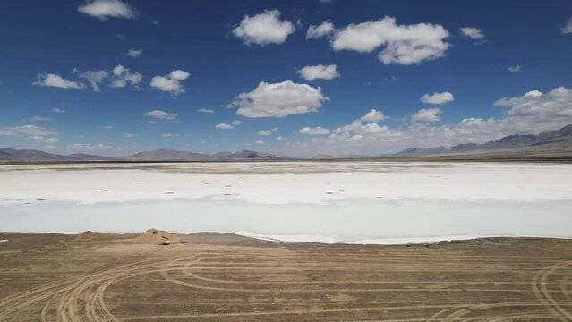 aerial view of beautiful landscape of yadan landform in gansu province