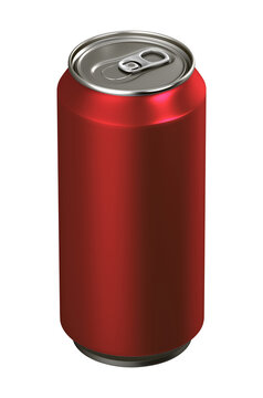 red aluminum drink cans