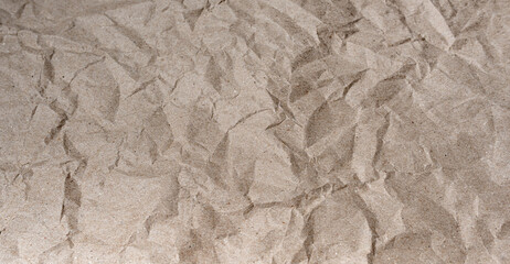 Texture of crumpled wrapping paper. Beautiful background.