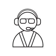 Customer Service Flat Icon