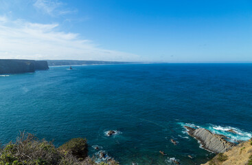 Cliffs in the Algarve West Coast