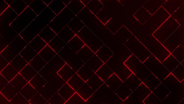 red and black digital background, neon dark background, party video background, dj red, technology, digital abstract background (Looping video)