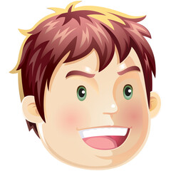 boy cartoon face