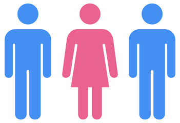 man and woman icon,png transparent image.