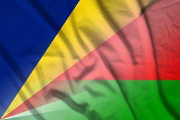 Seychelles and Belarus official flag international relations BLR SYC